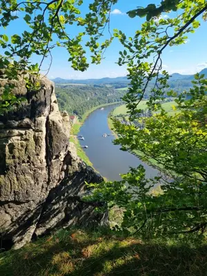 Naturlandschaft in der Nähe der Ferienwohnung