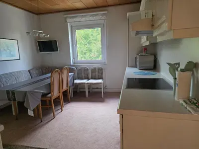 Küche/Küchenzeile in der Unterkunft Ruhige ländliche Wohnung