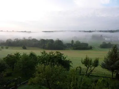 Naturlandschaft in der Nähe des Ferienhauses