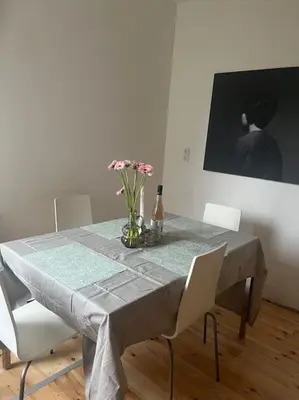 TV/Unterhaltungsangebot in der Unterkunft Rosa Schwarz
