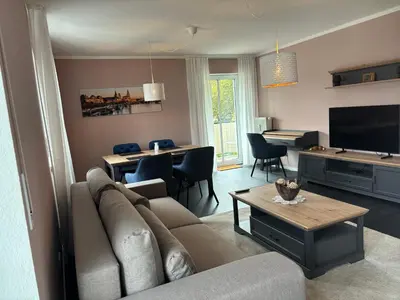 TV/Unterhaltungsangebot in der Unterkunft Apartment im Elbtal Meißen-Dresden