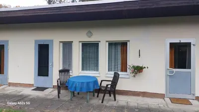 Das Gebäude in dem sich das Bed & Breakfast befindet
