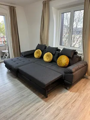 Ein Sitzbereich in der Unterkunft Linda Ninh Apartment