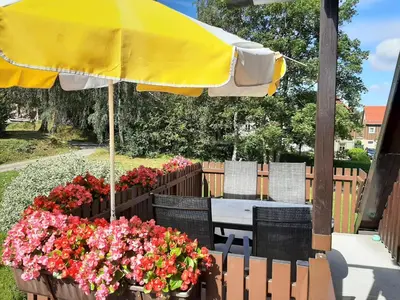 Ein Garten an der Unterkunft Landhaus Sorgenfrei