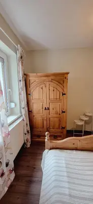 Ein Bett oder Betten in einem Zimmer der Unterkunft Villa Wundervoll