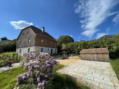 Ein Garten an der Unterkunft LandQuartier - La Primera