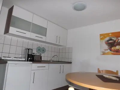 Küche/Küchenzeile in der Unterkunft Wehlener Landhaus in Stadt Wehlen, Sächsische Schweiz