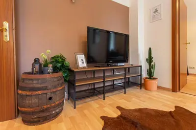 TV/Unterhaltungsangebot in der Unterkunft Pretty Home Wild West Zentrum