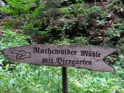 Naturlandschaft in der Nähe der Ferienwohnung