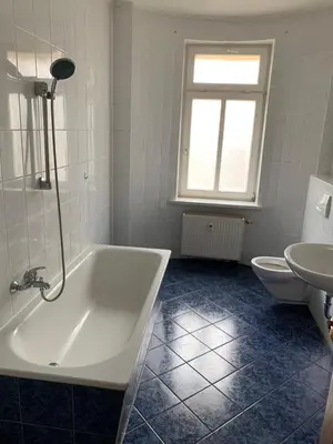 Ein Badezimmer in der Unterkunft Gablenz Apartments II, ideal für 4 Personen