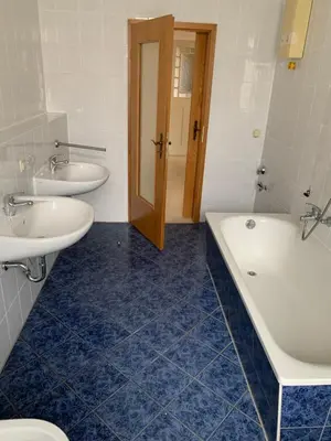 Ein Badezimmer in der Unterkunft Gablenz Apartments II, ideal für 4 Personen