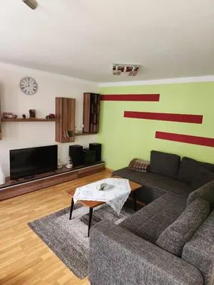 Ein Sitzbereich in der Unterkunft Ferienwohnung Rosso Vino 1