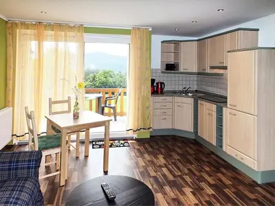Küche/Küchenzeile in der Unterkunft Gemütliches Ferienhaus in Sebnitz