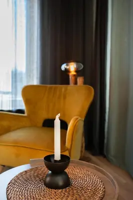 Ein Sitzbereich in der Unterkunft Sixty Two 62 Apartment Dresden