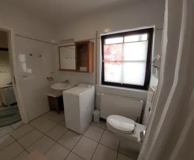 Ein Badezimmer in der Unterkunft NEU! Ferienwohnung Bannewitz