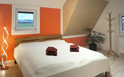 Ein Bett oder Betten in einem Zimmer der Unterkunft Haus Botanico