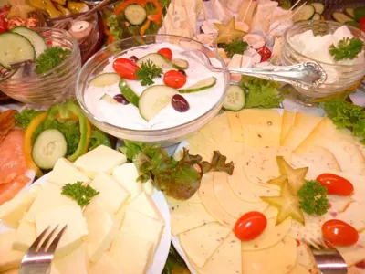Essen im Hotel oder in der Nähe