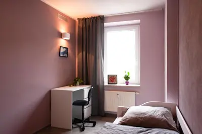 Ein Bett oder Betten in einem Zimmer der Unterkunft AHa 35