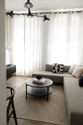 Ein Sitzbereich in der Unterkunft Sunnybelle Appartements Dresden II