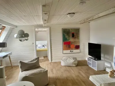TV/Unterhaltungsangebot in der Unterkunft Dresden City - über den Dächern der Stadt