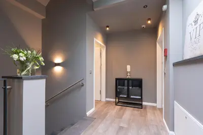 TV/Unterhaltungsangebot in der Unterkunft Apartmenthaus Burkhardt