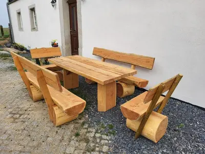 Grundriss der Unterkunft Ferienwohnung im sanierten Denkmal max 3 Personen FeWo1