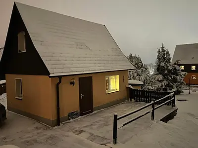 Ferienhaus Hentzschel im Winter