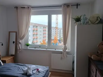 Ein Bett oder Betten in einem Zimmer der Unterkunft Romantic Coswig