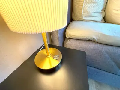 Ein Sitzbereich in der Unterkunft Exklusive 2-Zimmer-Wohnung