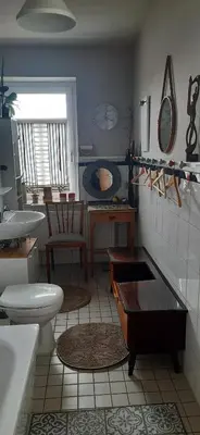 Ein Badezimmer in der Unterkunft Ferienwohnung 60 qm