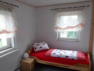 Ein Bett oder Betten in einem Zimmer der Unterkunft Schwerg Comfortable holiday residence