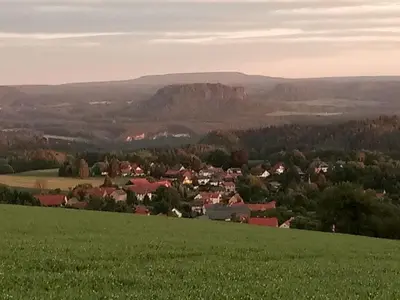 Naturlandschaft in der Nähe des Ferienhauses