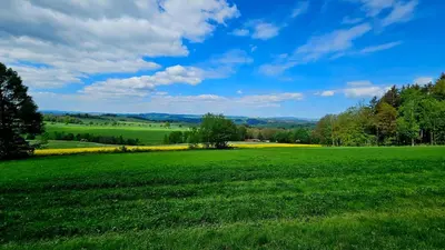Naturlandschaft in der Nähe der Ferienwohnung