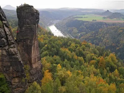 Naturlandschaft in der Nähe des Ferienhauses