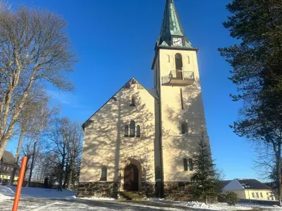 Grundriss der Unterkunft Ferienwohnung Waldblick mit Sauna