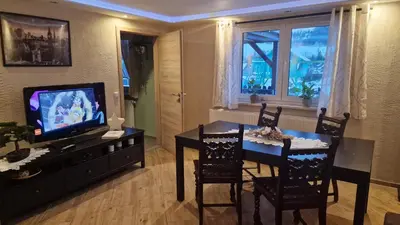 TV/Unterhaltungsangebot in der Unterkunft Ferienwohnung Rinno