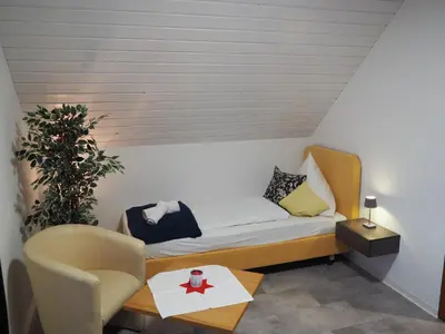 Ein Sitzbereich in der Unterkunft Piroska Pension