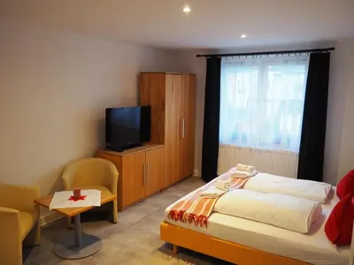 TV/Unterhaltungsangebot in der Unterkunft Piroska Pension