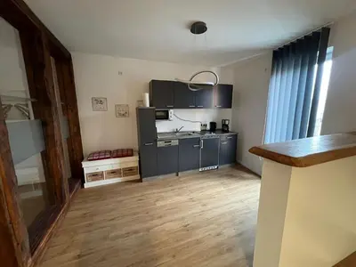 Küche/Küchenzeile in der Unterkunft Ferienhaus zur Kurfürstin