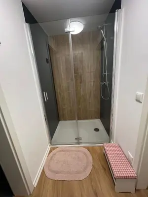 Ein Badezimmer in der Unterkunft Ferienhaus zur Kurfürstin