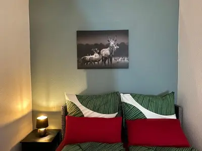 Ein Bett oder Betten in einem Zimmer der Unterkunft Comfortable City Appartement