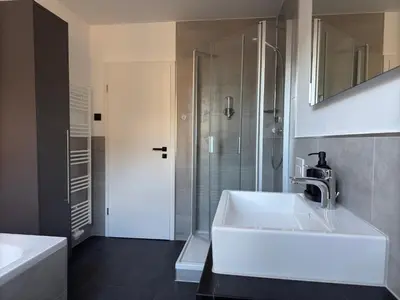 Ein Badezimmer in der Unterkunft Stylish 2R apartment