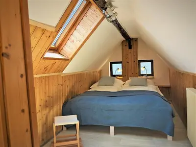 Ein Bett oder Betten in einem Zimmer der Unterkunft Lilly im Dorfe