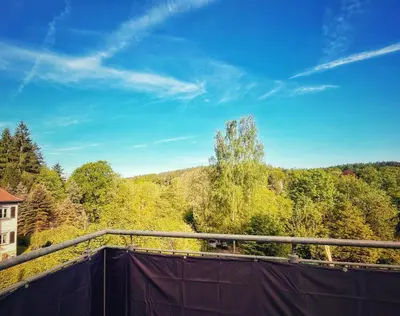 Naturlandschaft in der Nähe des Privatzimmers