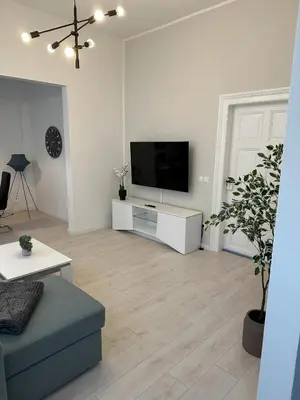 TV/Unterhaltungsangebot in der Unterkunft ElbPerle Meißen-Altstadt WLAN Parken WOHLFÜHLEN