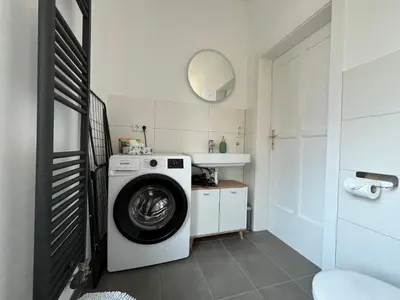 Ein Badezimmer in der Unterkunft Wohnperle - Oskar06