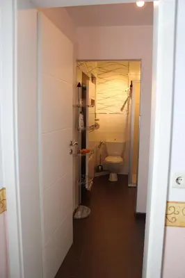 Ein Badezimmer in der Unterkunft Ferienwohnung Athena