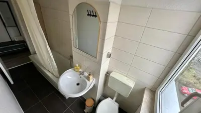 Ein Badezimmer in der Unterkunft MiCasa TuCasa - 3-R Apartment Leipziger Neuseenland Nova