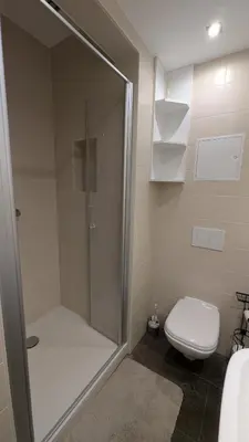 Ein Badezimmer in der Unterkunft Ferienwohnung Alexander