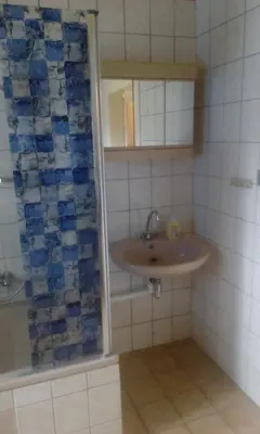 Ein Badezimmer in der Unterkunft Ferienwohnung Rumrich